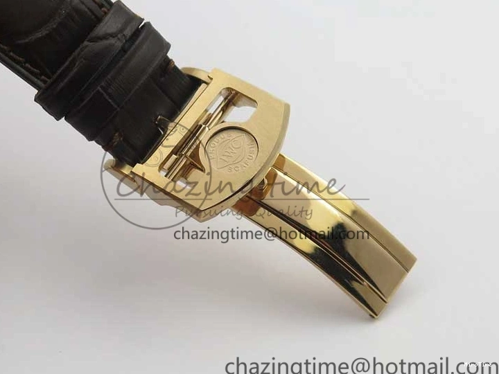 MIROTIME 0417 Portugieser Chrono  42 IW390406 RG ZF 1:1 Best Edition Blue Dial on Brown Leather Strap A Durable 7129